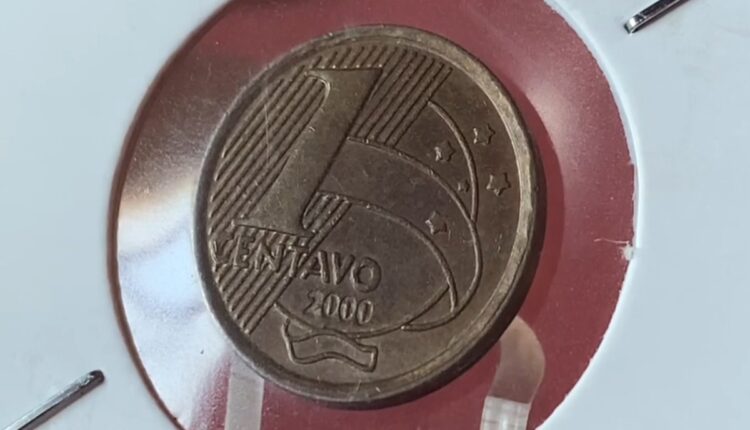 Moeda de 1 centavo 2000