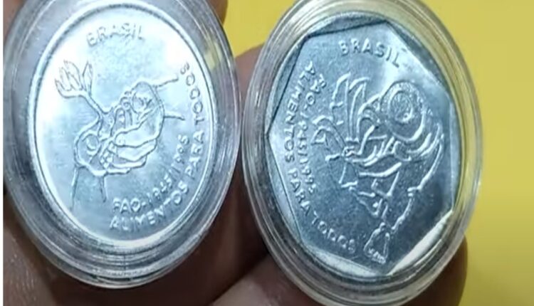 Moedas de 10 e 25 centavos FAO