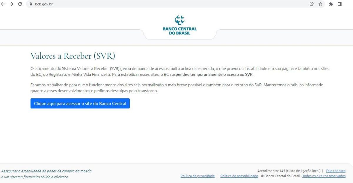 SVR: quem já resgatou pode ter mais dinheiro disponível; veja como