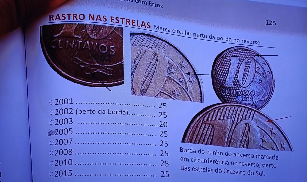 Quem encontrar esse erro na moeda de 10 centavos pode ganhar um bom dinheiro em 2024