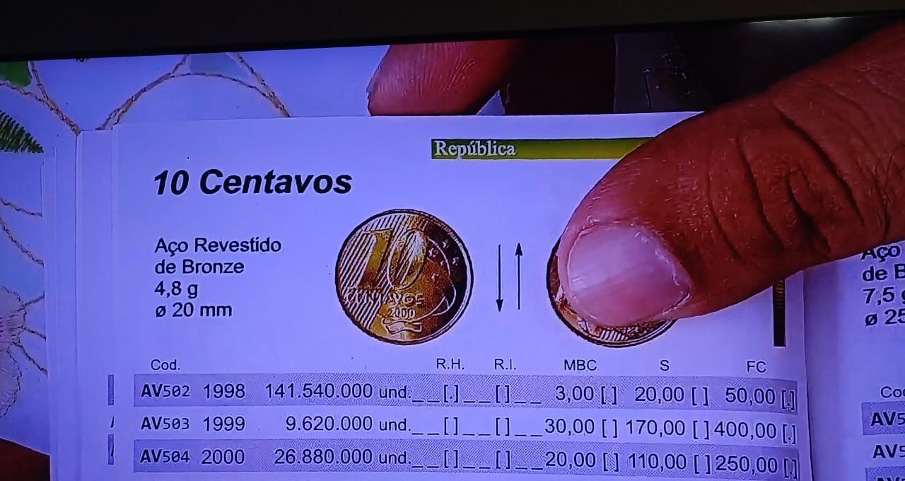 Lista de moedas de 10 centavos que são valiosas mesmo sem erros ou variantes