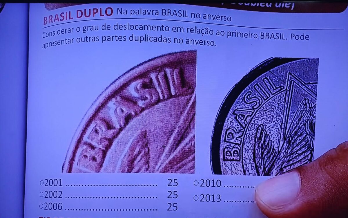 Poucas pessoas conseguem identificar este erro valioso na moeda de 5 centavos