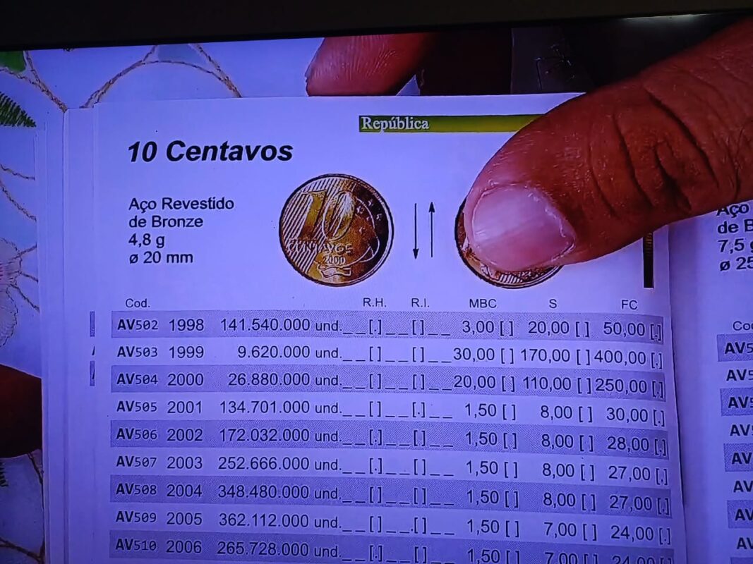 Veja como vender a sua simples moeda de 10 centavos por R$ 400