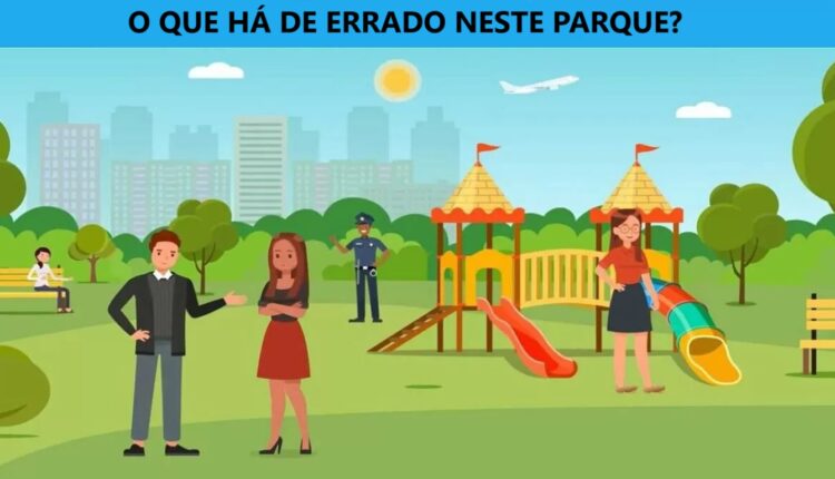 Raciocínio Lógico: descubra o que há de errado neste parque em 5 segundos!