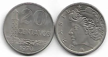 20 centavos 1970 