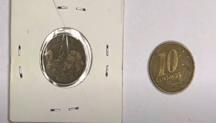 Moeda 10 centavos 1999