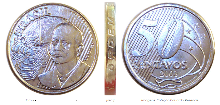 Moeda 50 centavos 2005