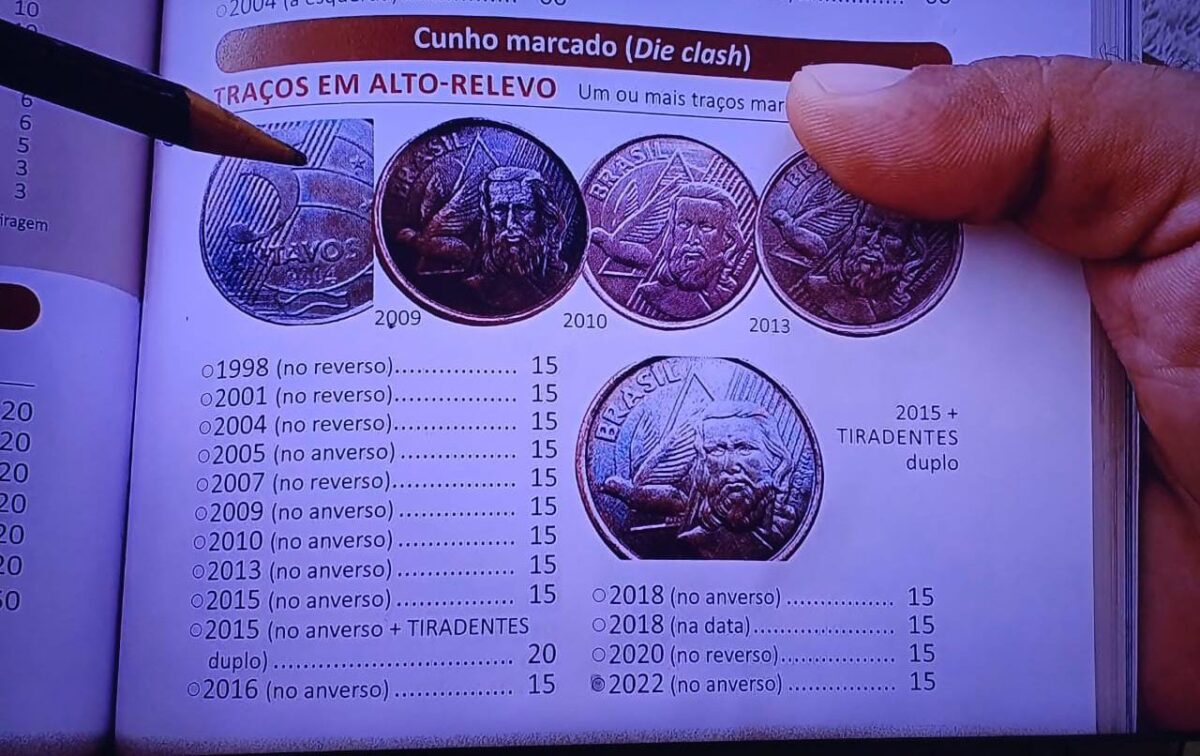 Se você identificar este erro valiosa na moeda de 5 centavos pode ganhar muito dinheiro