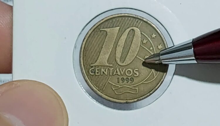 Entenda por que a moeda de 10 centavos de 1999 é a mais valiosa de todas