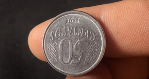 Moeda de 50 Centavos de 1995: História, Erros e Oportunidades de Mercado