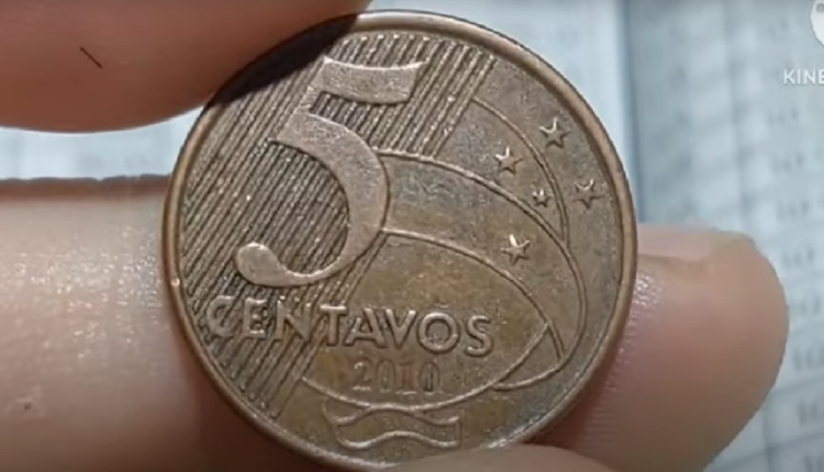 Reverso Invertido na Moeda de 5 Centavos de 2010: Como Identificar e Qual o Valor