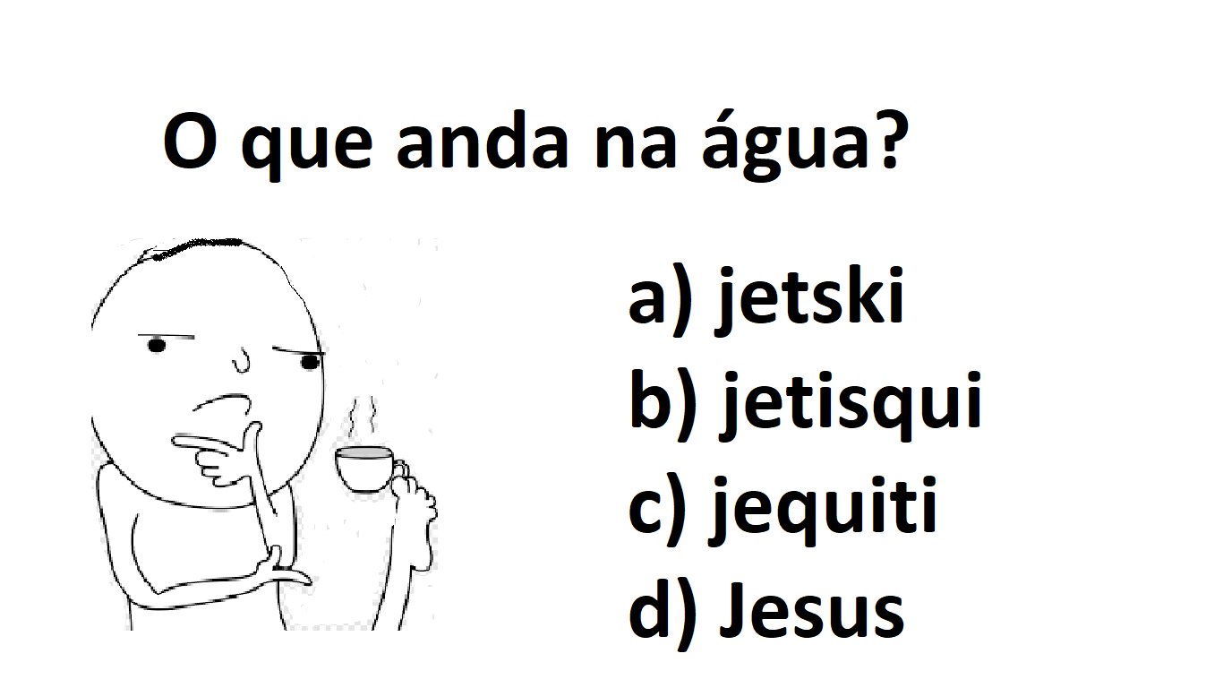 Teste de QI: você consegue descobrir o que anda na água?