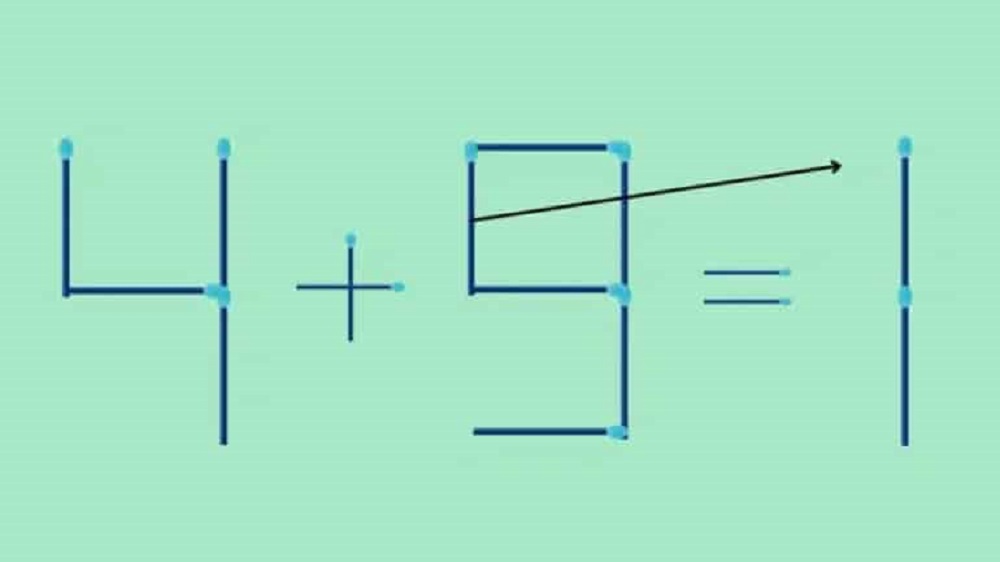 Desafio Matemático: será que você consegue transformar a equação movendo somente 1 palito?