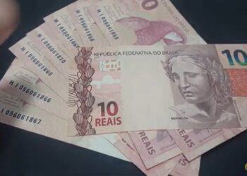 Cédula 10 reais 1995