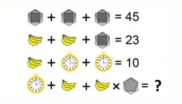 Teste de QI: resolva o problema em 10 segundos