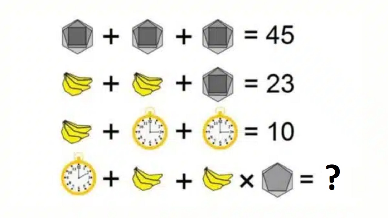 Teste de QI: resolva o problema em 10 segundos