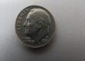 Moeda 10 centavos de dólar Franklin Rosevelt