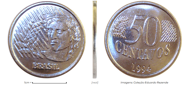 Moeda de 50 centavos 1994