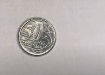 Moeda de 50 centavos vale R$ 4.500