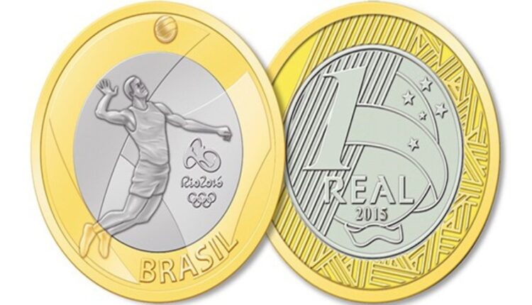 Moedas olímpicas do Vôlei