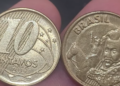 Mistério de Dom Pedro: 4 moedas raras de 10 centavos com erro na gravura