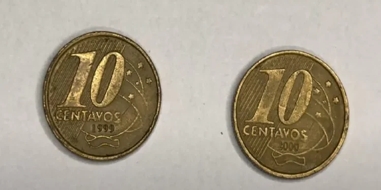 Veja quais moedas de 10 centavos com duplicação podem gerar lucro em 2024