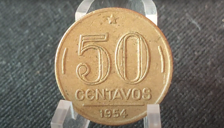 Entenda o Valor e a Raridade da Moeda de 50 Centavos de 1954: Erro de Cunhagem e Características