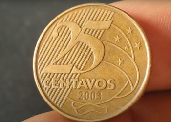 Rastro nas Estrelas na Moeda de 25 Centavos: Como Esse Defeito Pode Aumentar o Valor da Sua Moeda