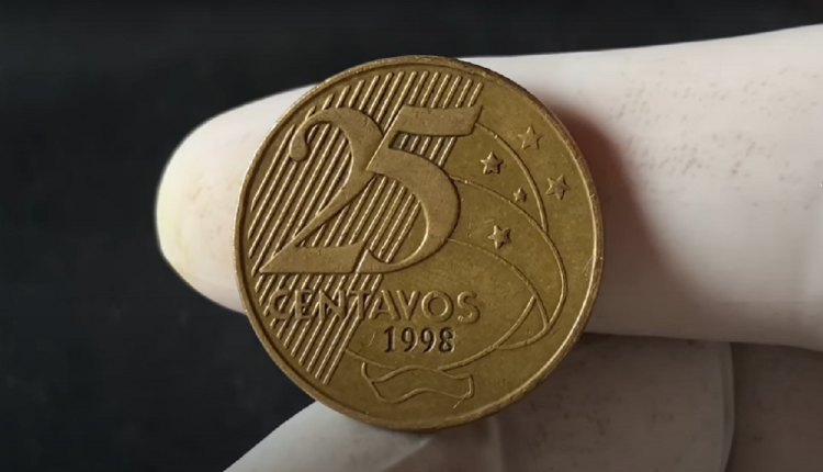 A Moeda de 25 Centavos de 1998 e o Fascínio pelos Erros de Cunhagem