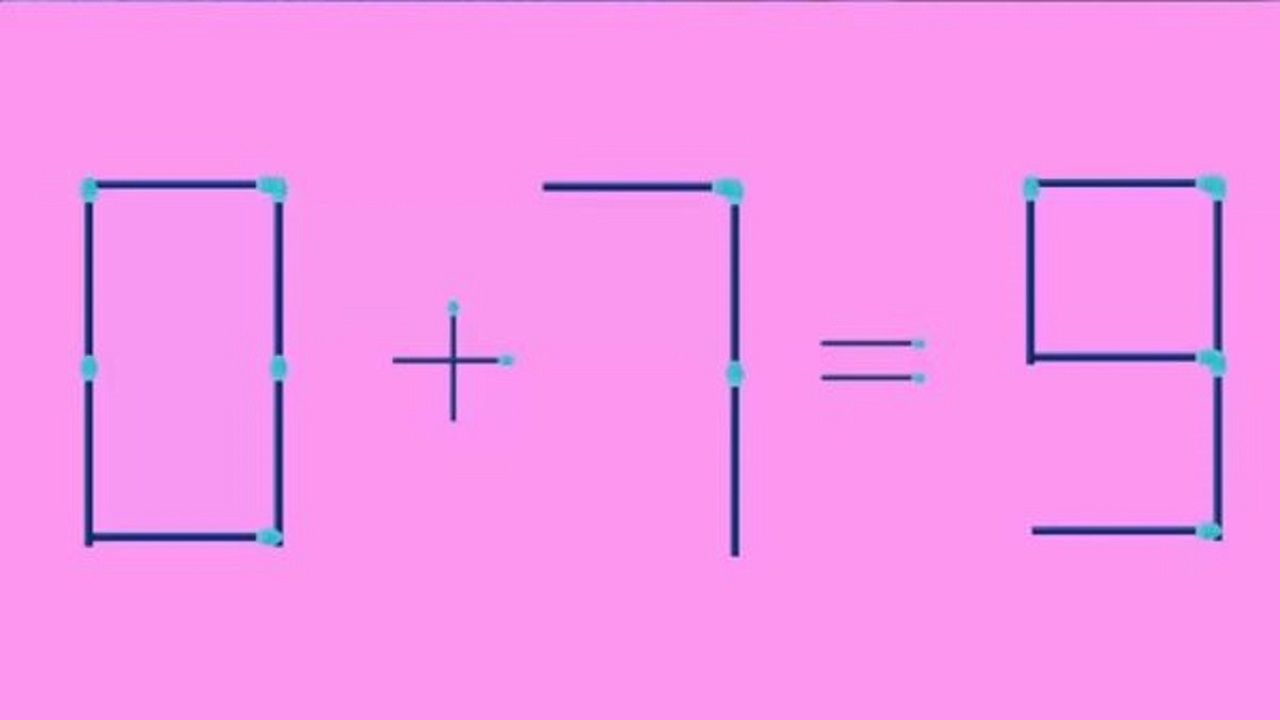 Desafio Matemático: mova somente 1 palito para consertar a equação 