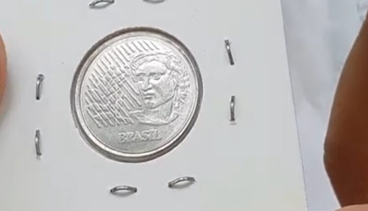 moeda de 1 centavo 1994 reverso horizontal