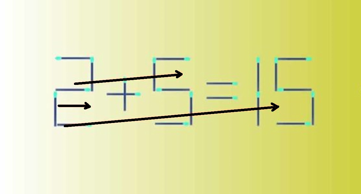 Desafio Matemático: mova 2 palitos para a solução da equação em 20 segundos