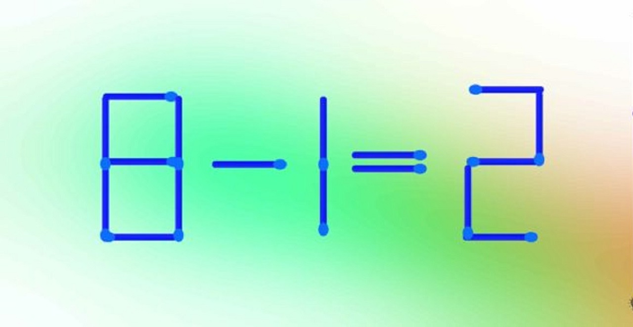 Desafio Matemático: mova somente 1 palito para corrigir o este teste de QI