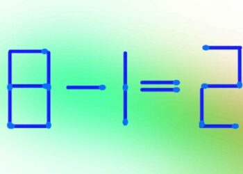 Desafio Matemático: mova somente 1 palito para corrigir o este teste de QI