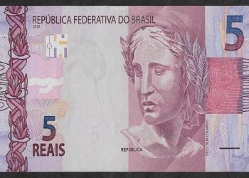 Cédula de 5 reais rara e valorizada