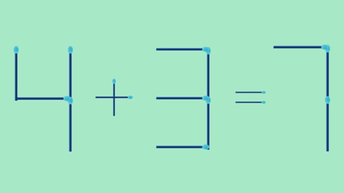Teste de QI: forme a equação correta movendo somente 1 palito em 10 segundos