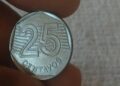 Moeda 25 centavos 1994