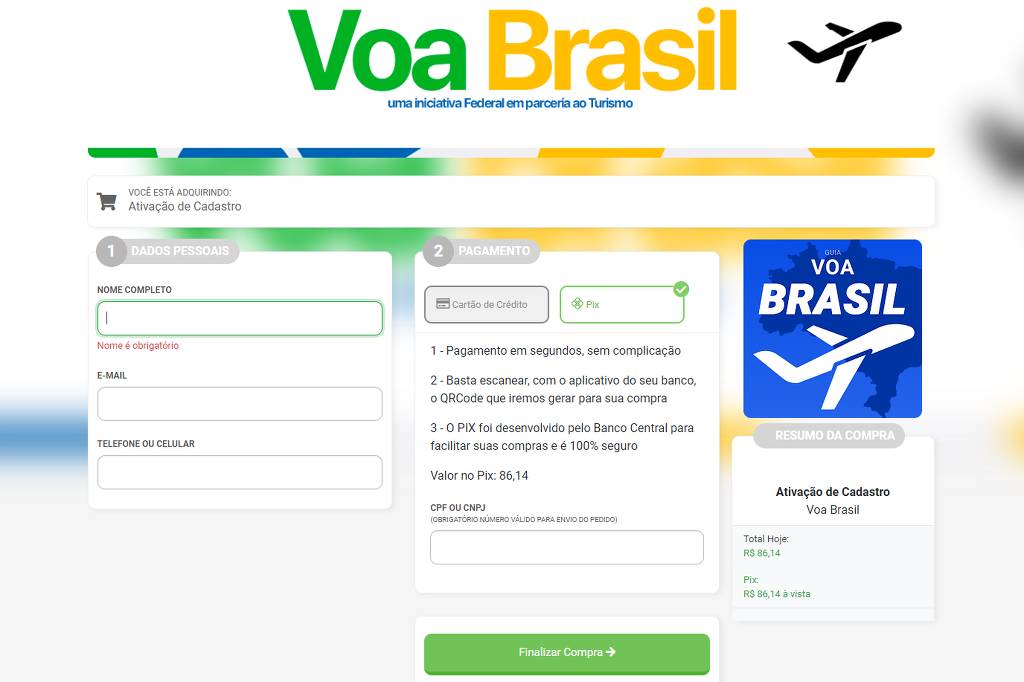 Golpe nas Alturas: Como criminosos estão enganando beneficiários do Voa Brasil