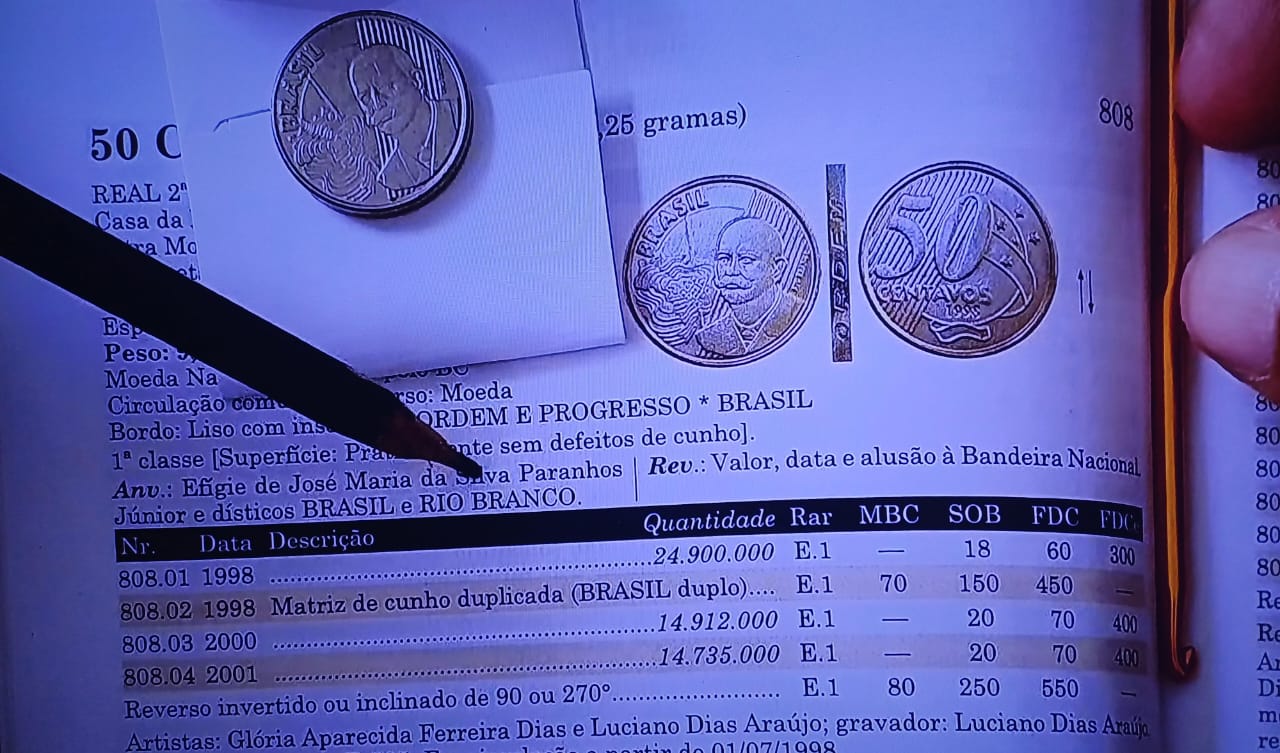 Conheça três moedas raras de 50 centavos que todo mundo subestima