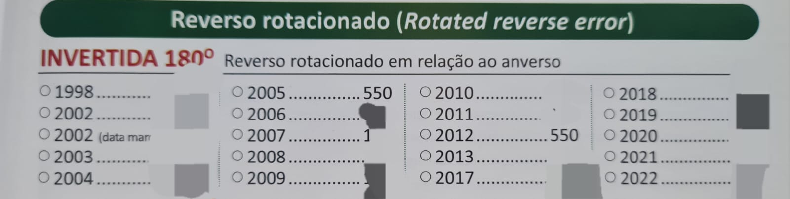 Valor das moedas de 1 real 2005 e 2012 com reverso invertido