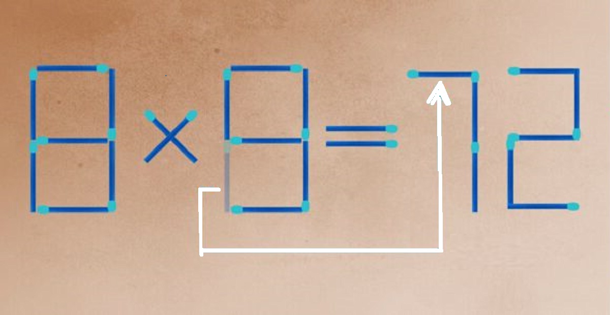 Desafio Matemático: movimente 1 palito para corrigir a equação em 15 segundos