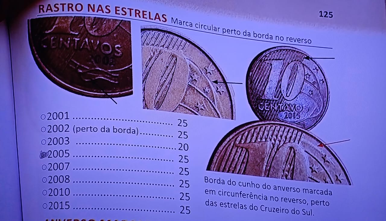 Rastro nas Estrelas: A característica oculta das moedas valiosas de 10 centavos