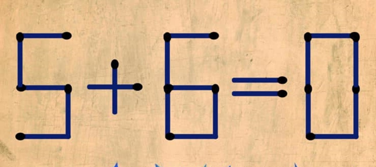 teste de QI 5+6=0