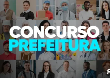 Imagem com diversas pessoas de diferentes profissões, representando os participantes do concurso da prefeitura que está prestes a encerrar suas inscrições