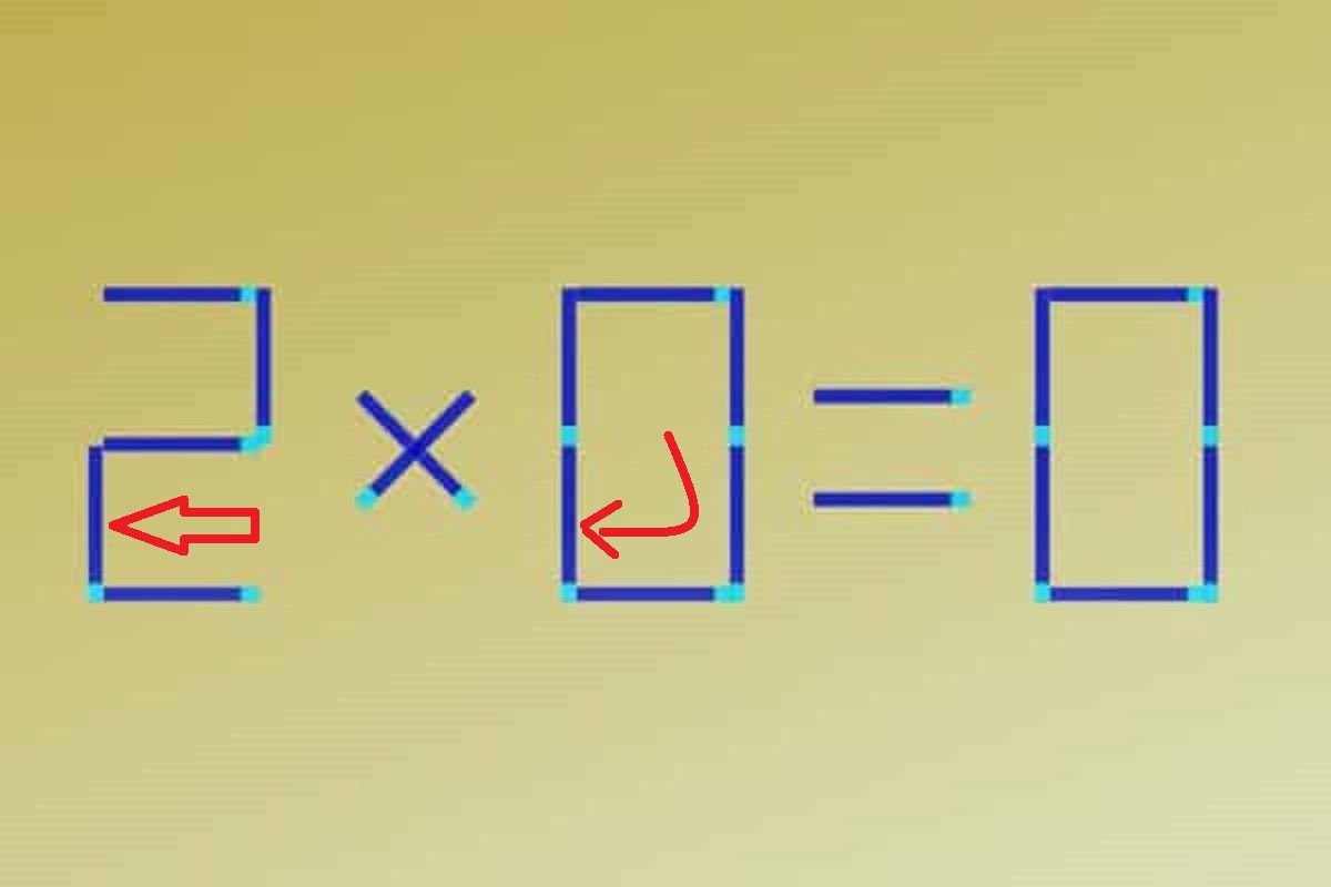 Imagem de uma equação matemática visual com o número 3 multiplicado por 9, exibindo um erro visual na resposta.