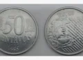 As duas moedas de 50 Centavos dos anos 90 que estão fazendo colecionadores pagarem alto