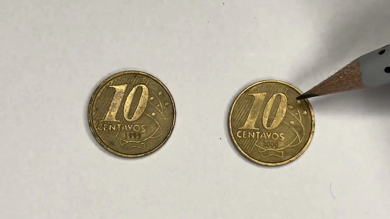 Encontrou a moeda de 10 centavos com uma data marcada? Ela é rara! Valor de revenda pode surpreender