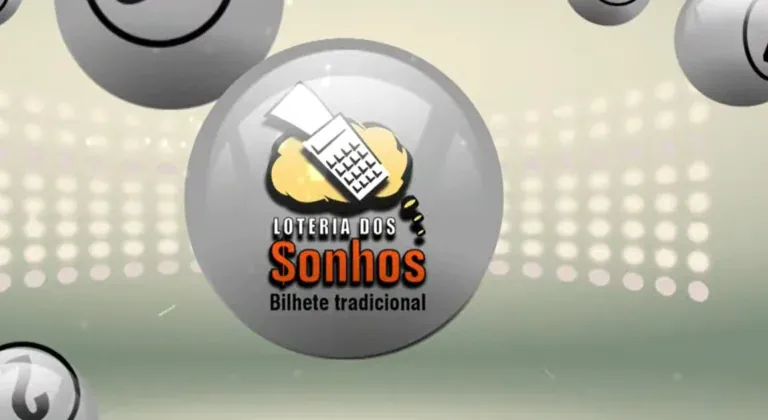 Logo da Loteria dos Sonhos com bilhete tradicional em destaque