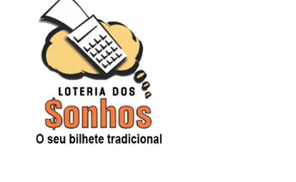 Logotipo da Loteria dos Sonhos com uma calculadora e uma nuvem com o símbolo de dólar