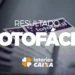Volantes da Lotofácil com logo das Loterias Caixa e destaque para o resultado